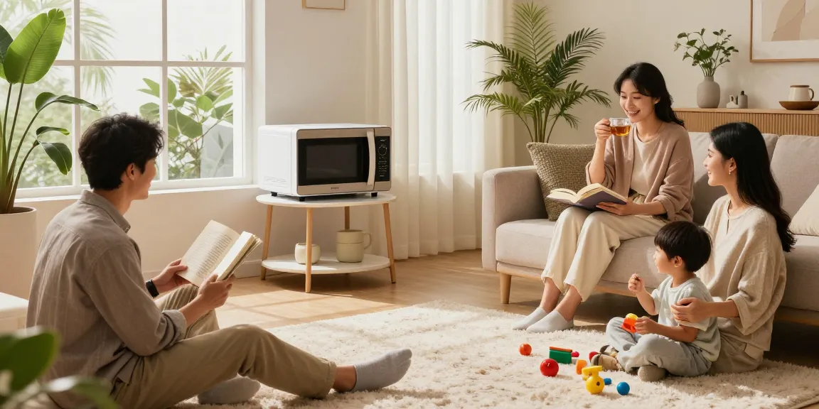 Traitement du bois avec Shashel® dans un salon contemporain, famille relaxée.